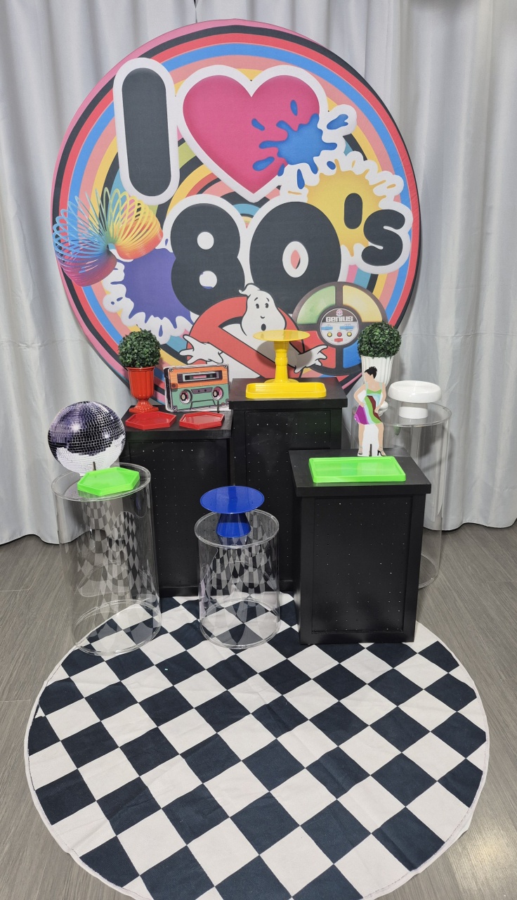 Anos 80 Cristal - Mb festas & decorações