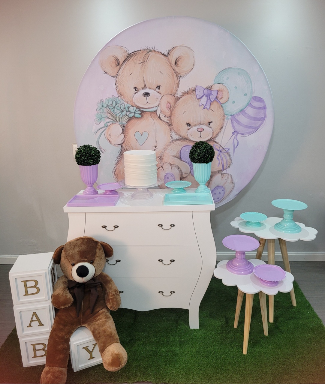 Chá Revelação - Mb festas & decorações
