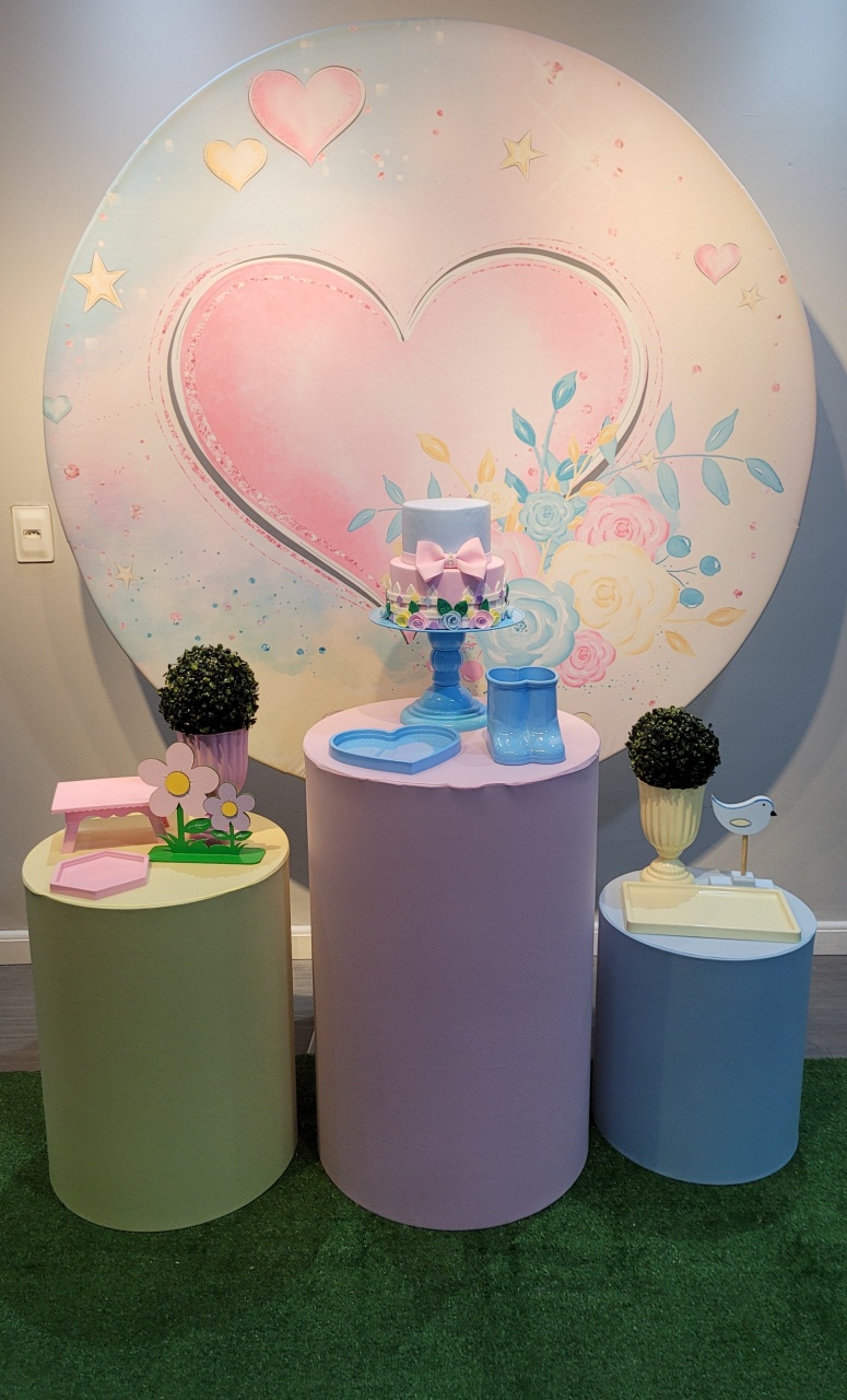 Coração Floral - Mb festas & decorações