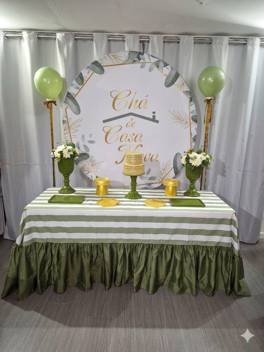 Cha de Casa Nova Babado - Mb festas & decorações