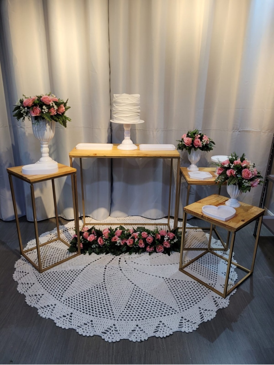 Casamento Rosas - Mb festas & decorações