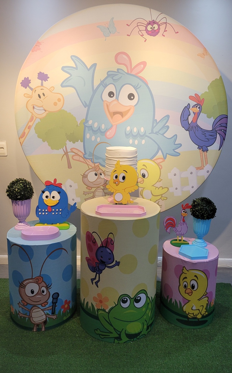 Galinha Pintadinha Super 3.1 - Mb festas & decorações