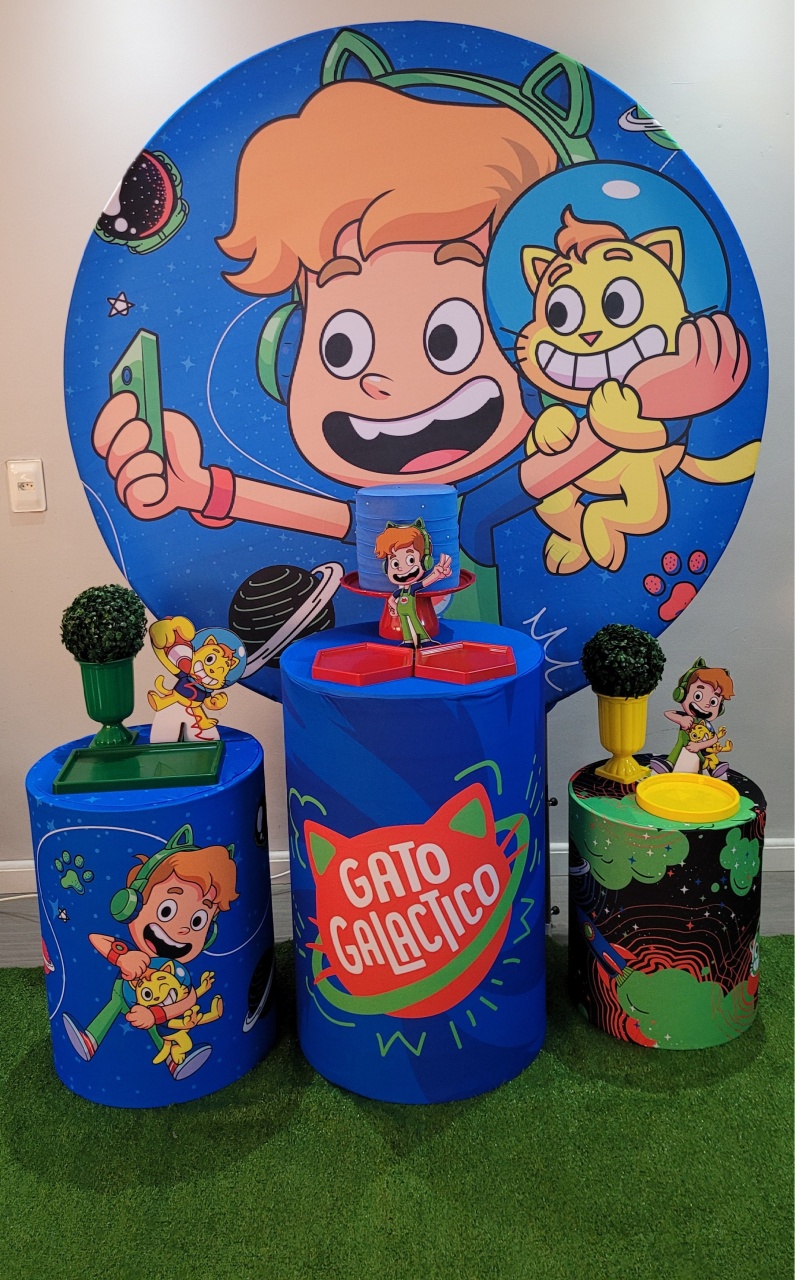 Gato Galatico - Mb festas & decorações