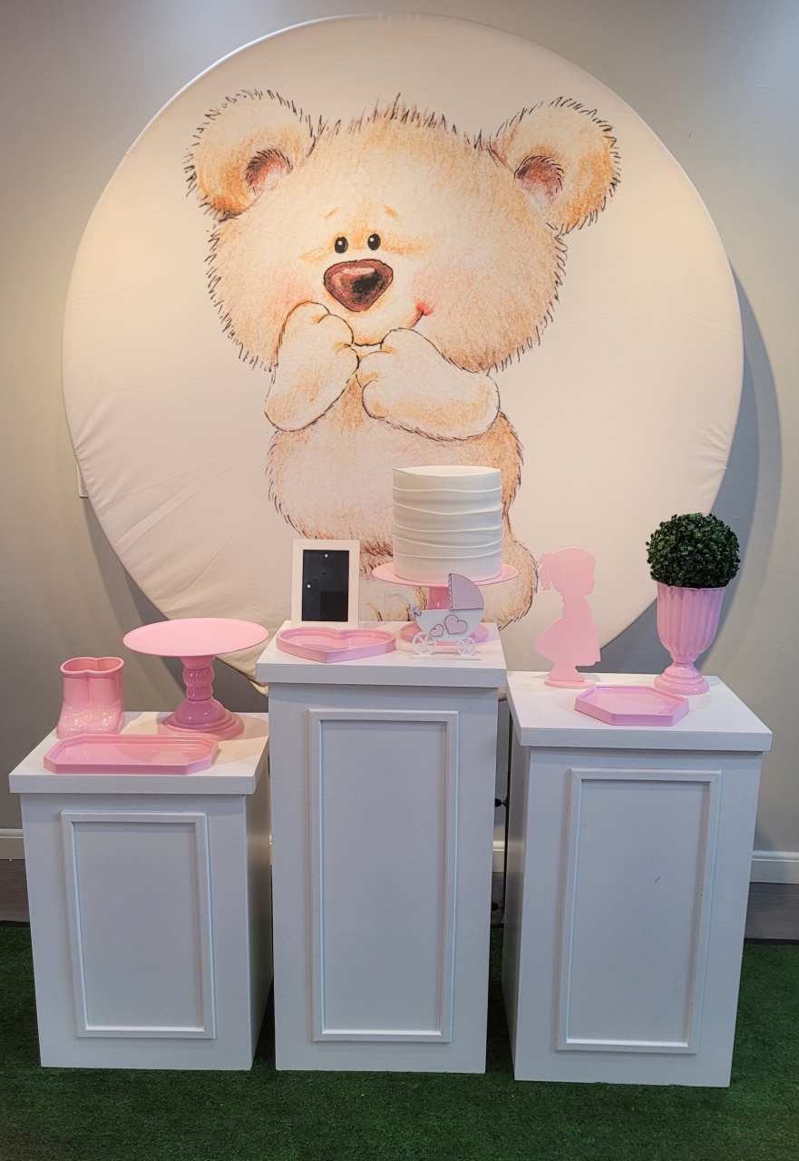 Chá de Bebê (Menina) 3.0 - Mb festas & decorações