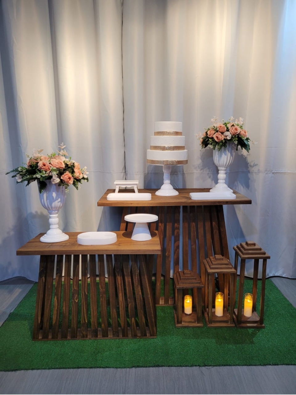 Casamento Rosas Slim - Mb festas & decorações