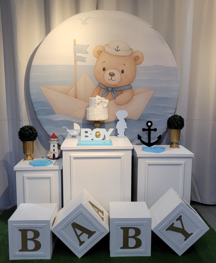 Urso Marinheiro 2 - Mb festas & decorações
