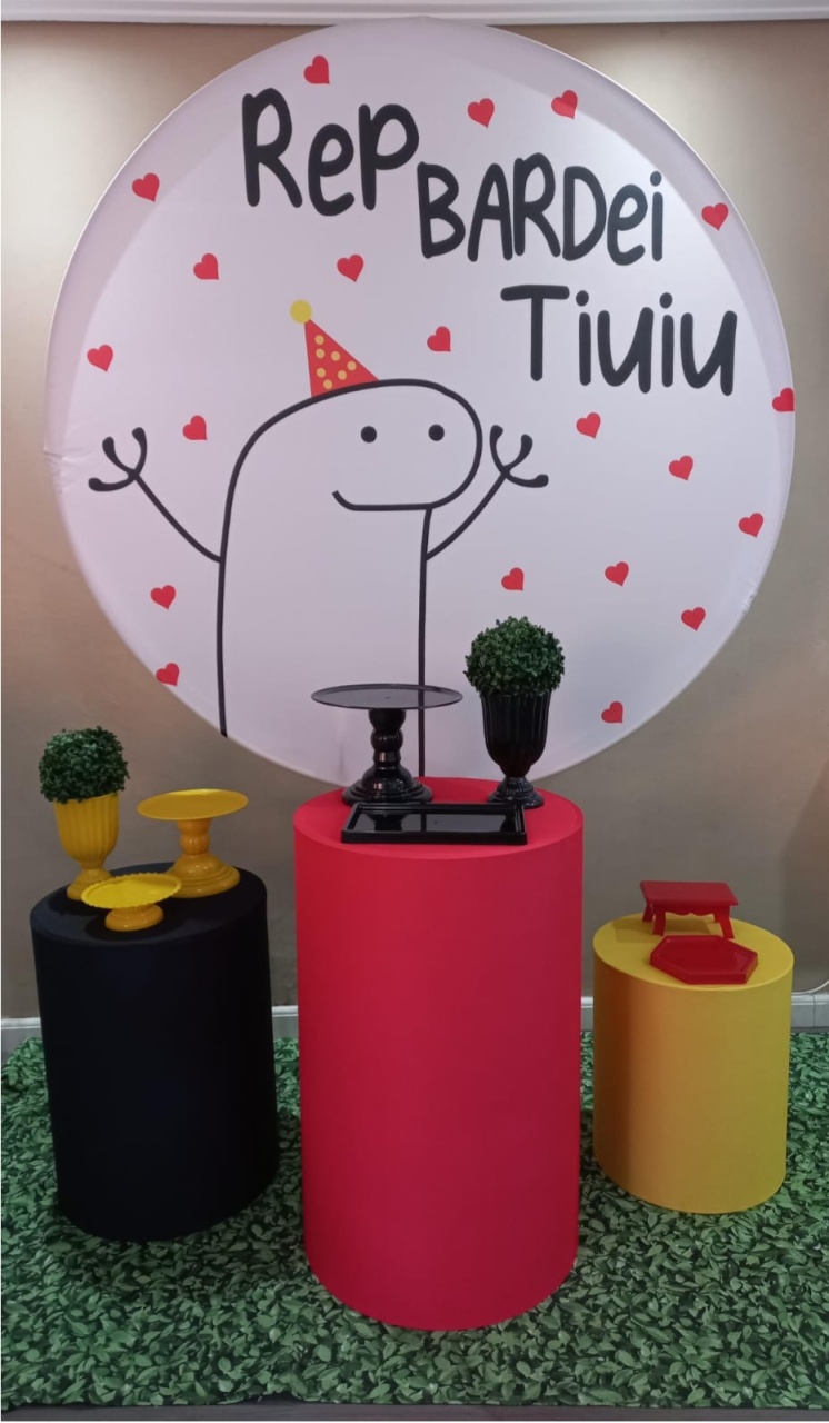 Rep Bardei Tiuiu Flork - Mb festas & decorações