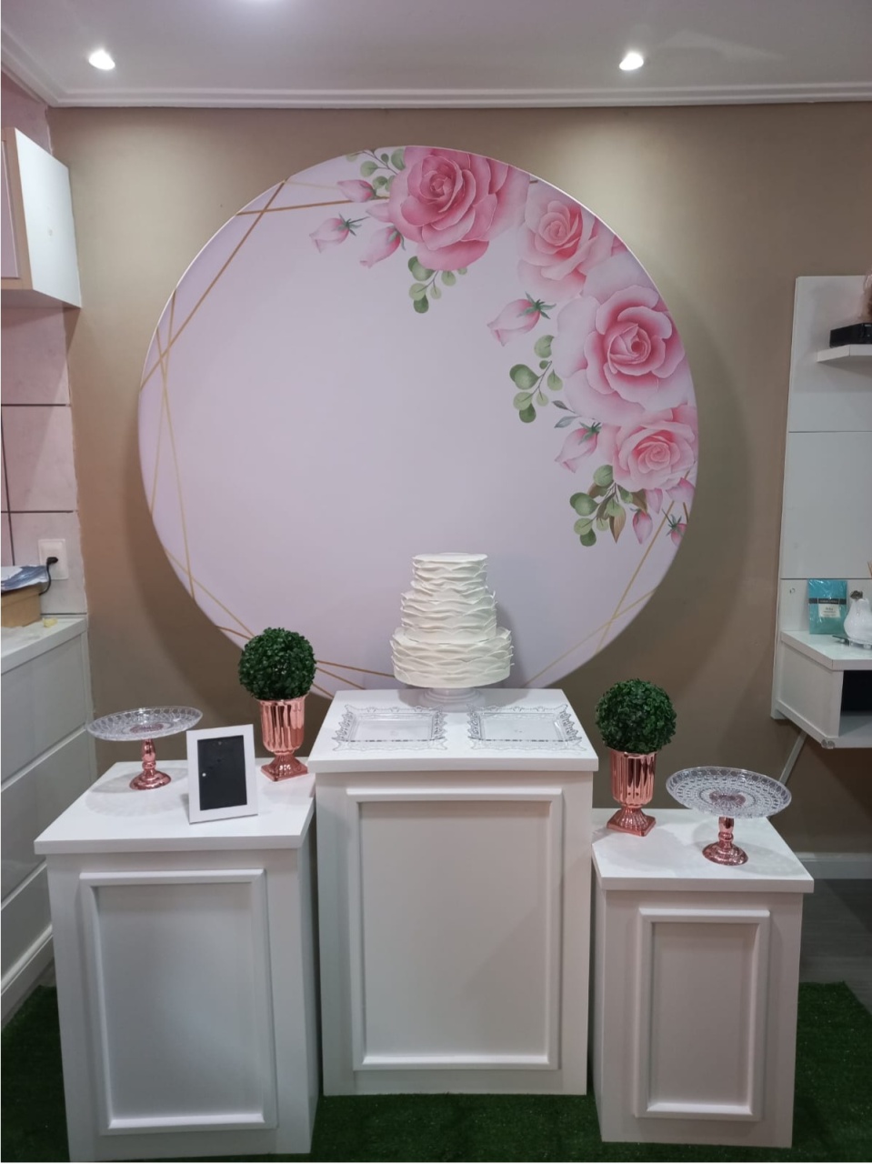 Floral Rosa 3.0 - Mb festas & decorações