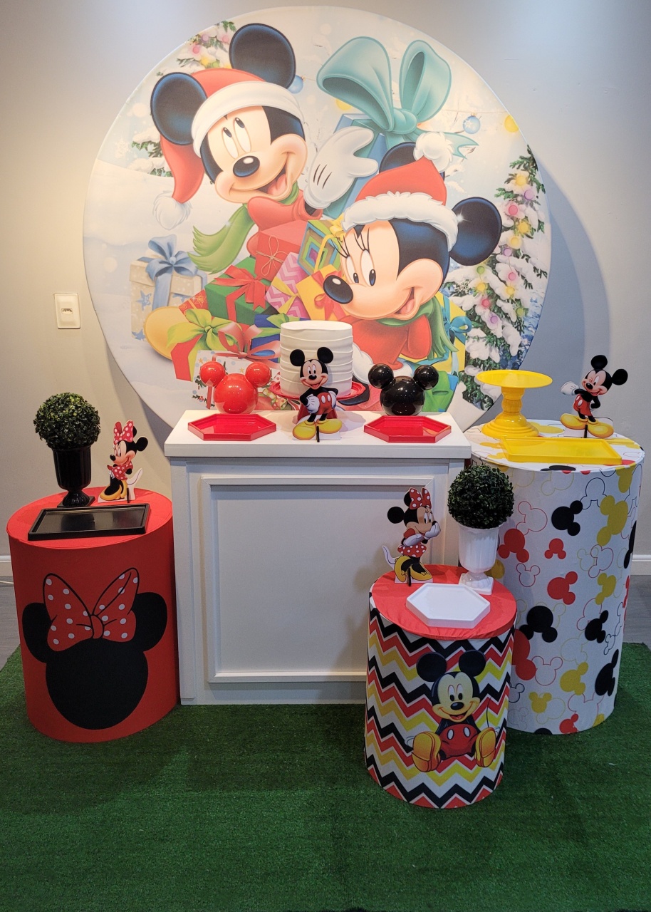  Mickey E Minnie Natalinos Super 2.0 - Mb festas & decorações