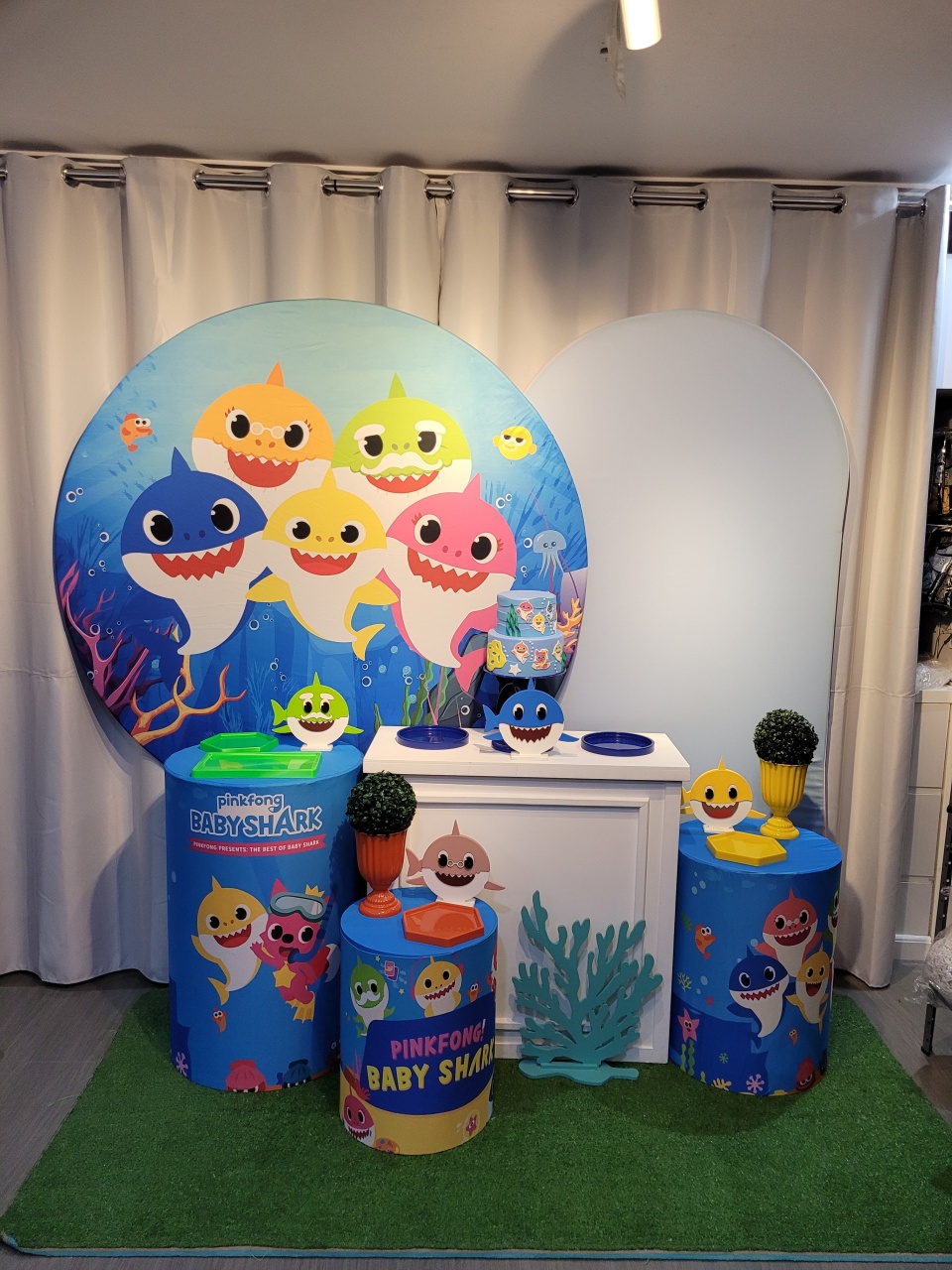 Super Baby Shark 2.0 - Mb festas & decorações