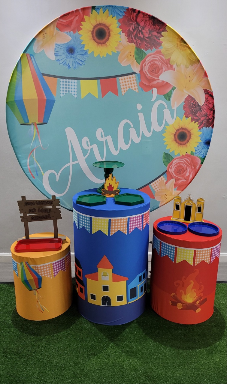 Arraiá Colorido - Mb festas & decorações