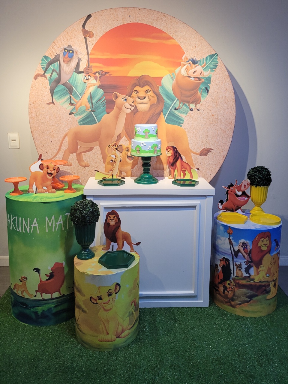 Rei Leão Super - Mb festas & decorações