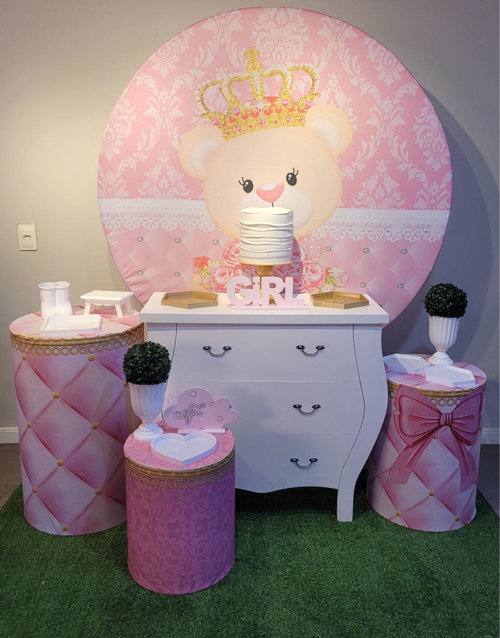 Princesa Urso Super - Mb festas & decorações
