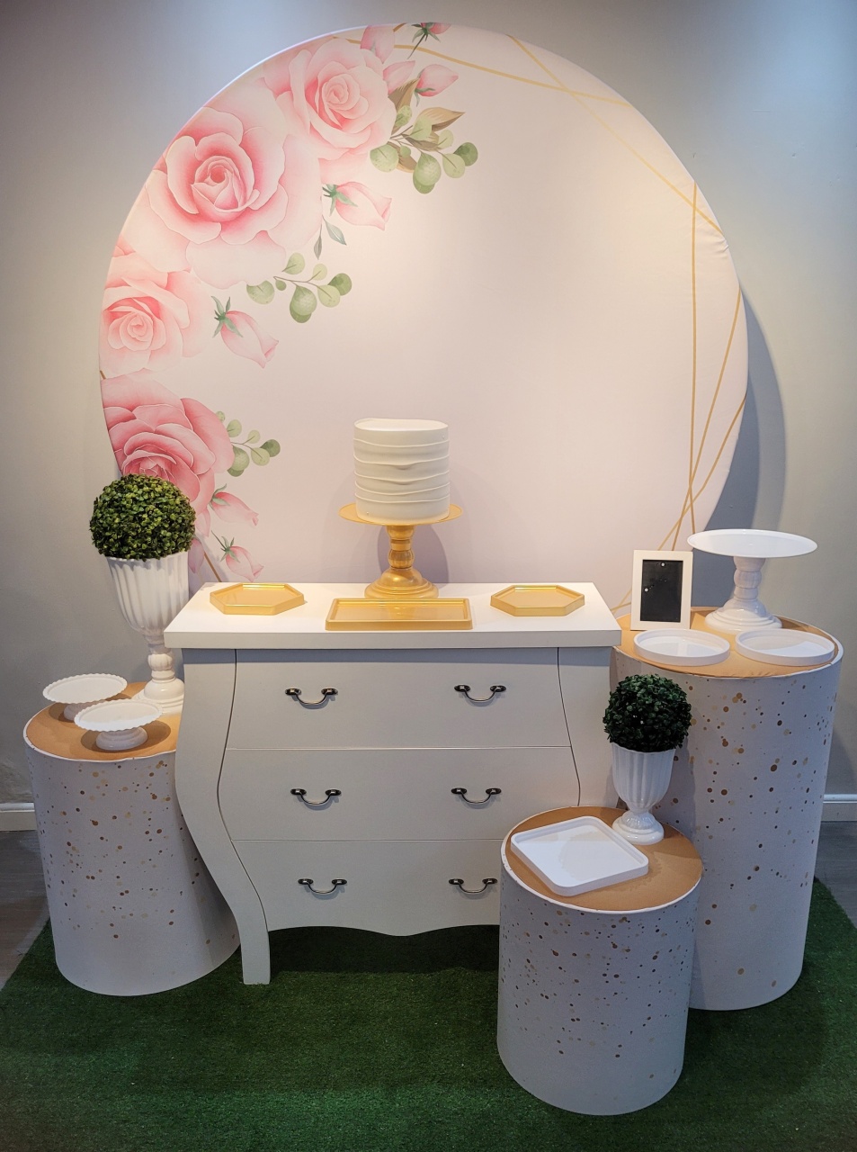 Floral Rosa G - Mb festas & decorações
