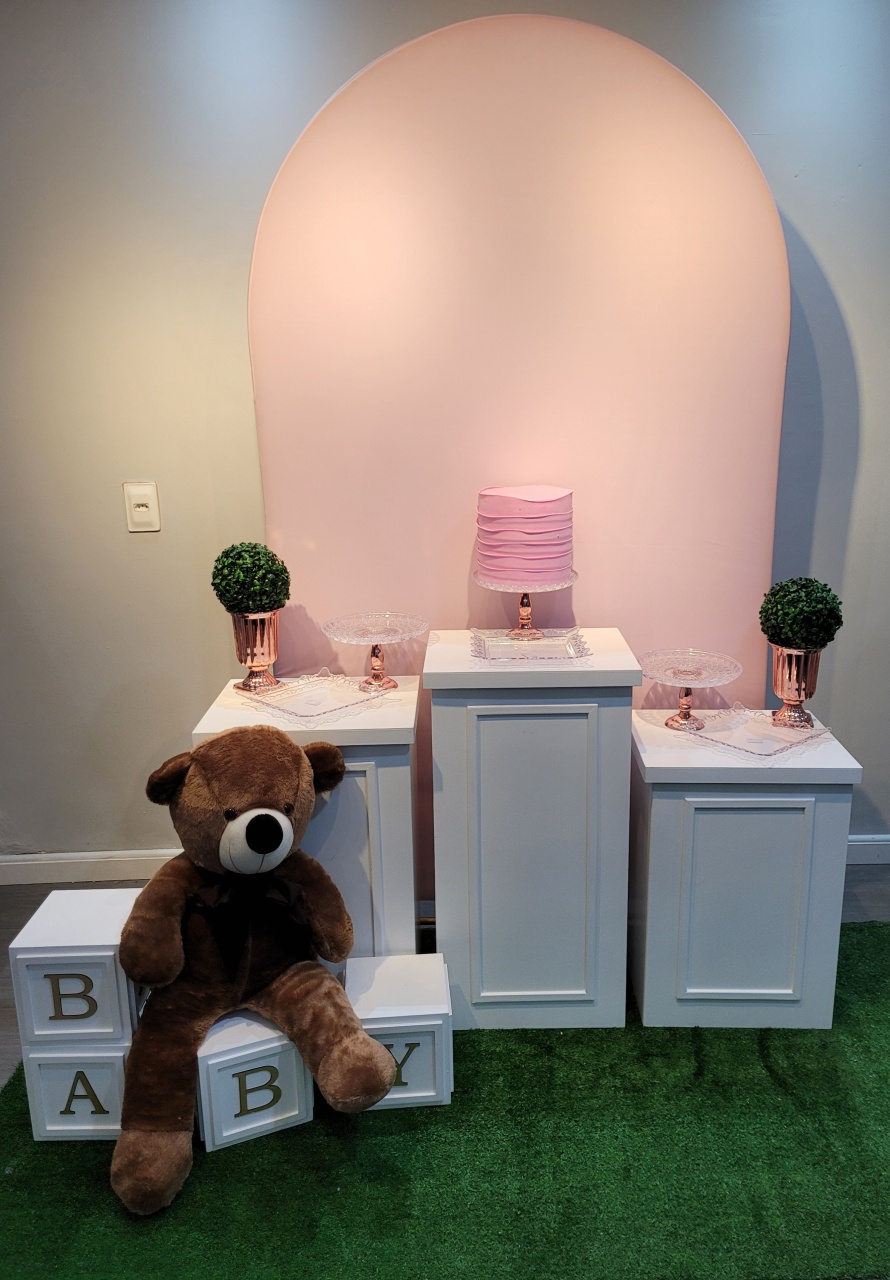 Chá de Bebê Romano  - Mb festas & decorações