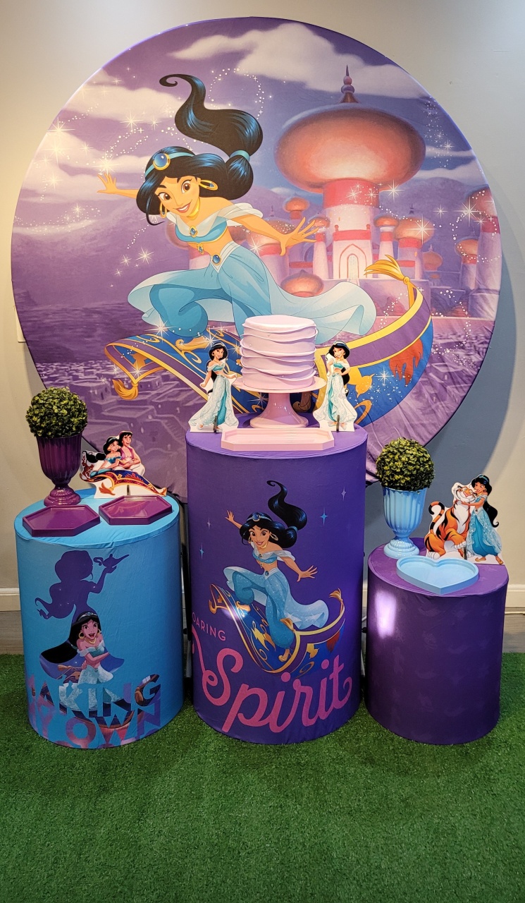 Princesa Jasmine - Mb festas & decorações