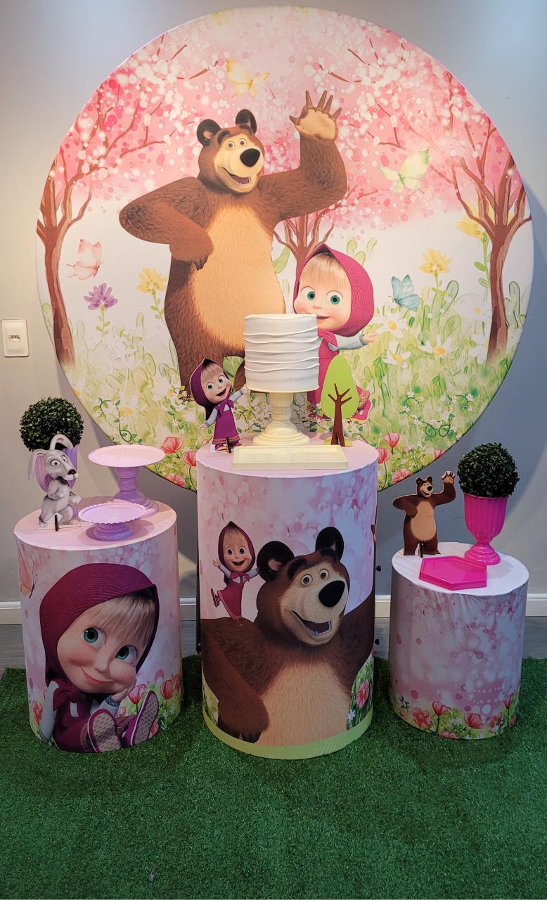 Marsha E O Urso  - Mb festas & decorações