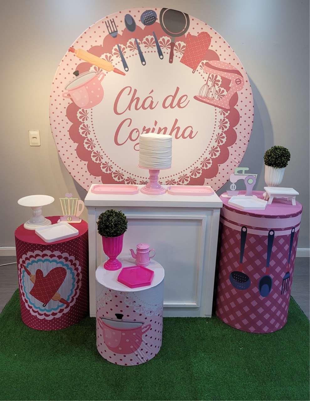 Chá de Cozinha Super - Mb festas & decorações