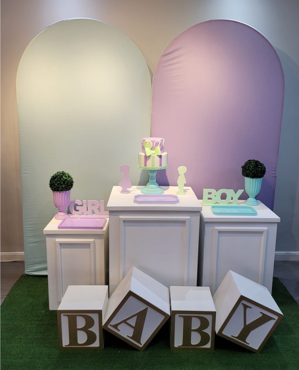 Chá Revelação 2.0 - Mb festas & decorações