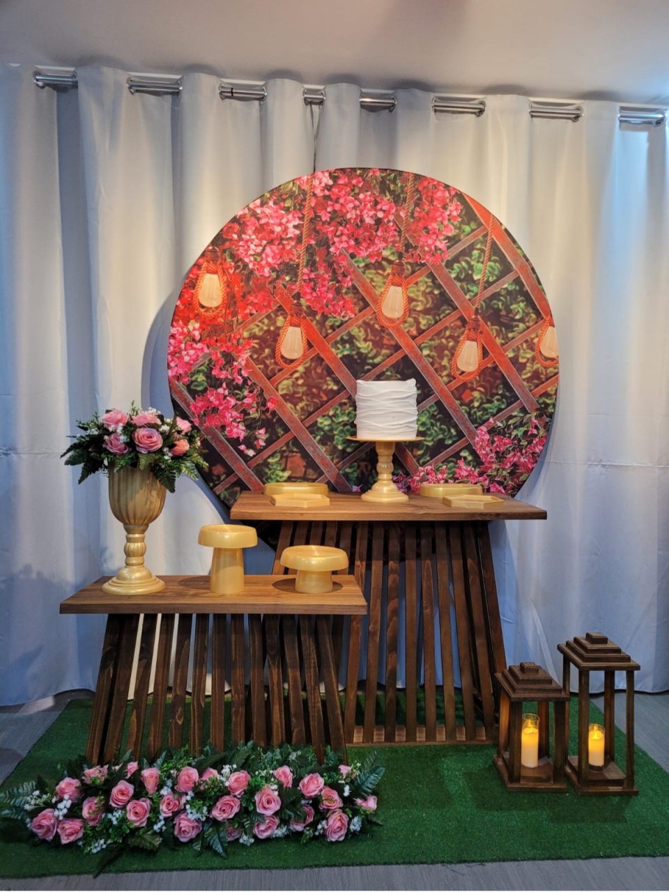 Floral Amadeirado - Mb festas & decorações