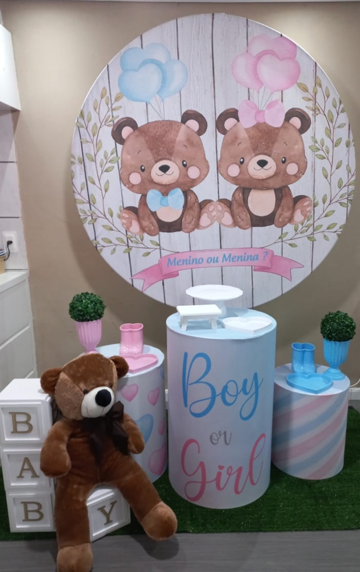 Chá Revelação: Boy Or Girl - Mb festas & decorações