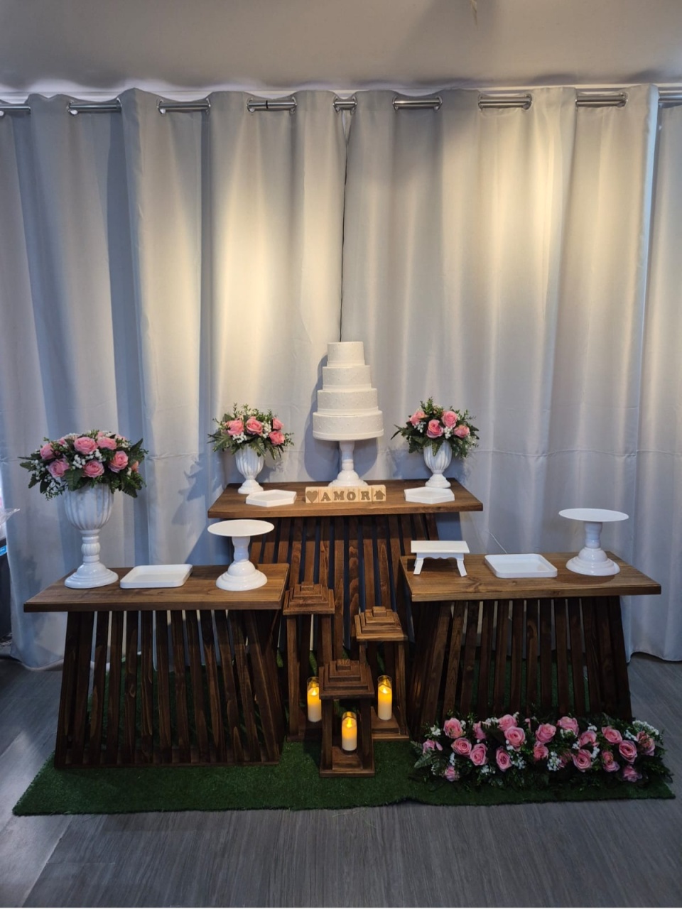 Casamento Rosas Super - Mb festas & decorações