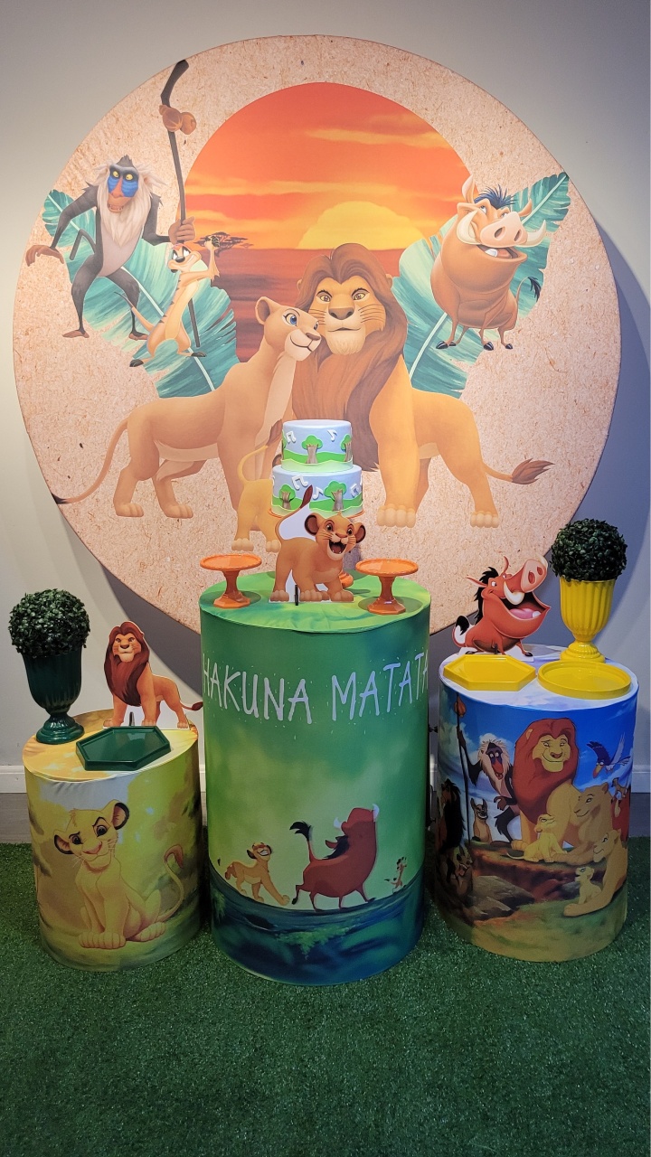 Rei Leão - Mb festas & decorações