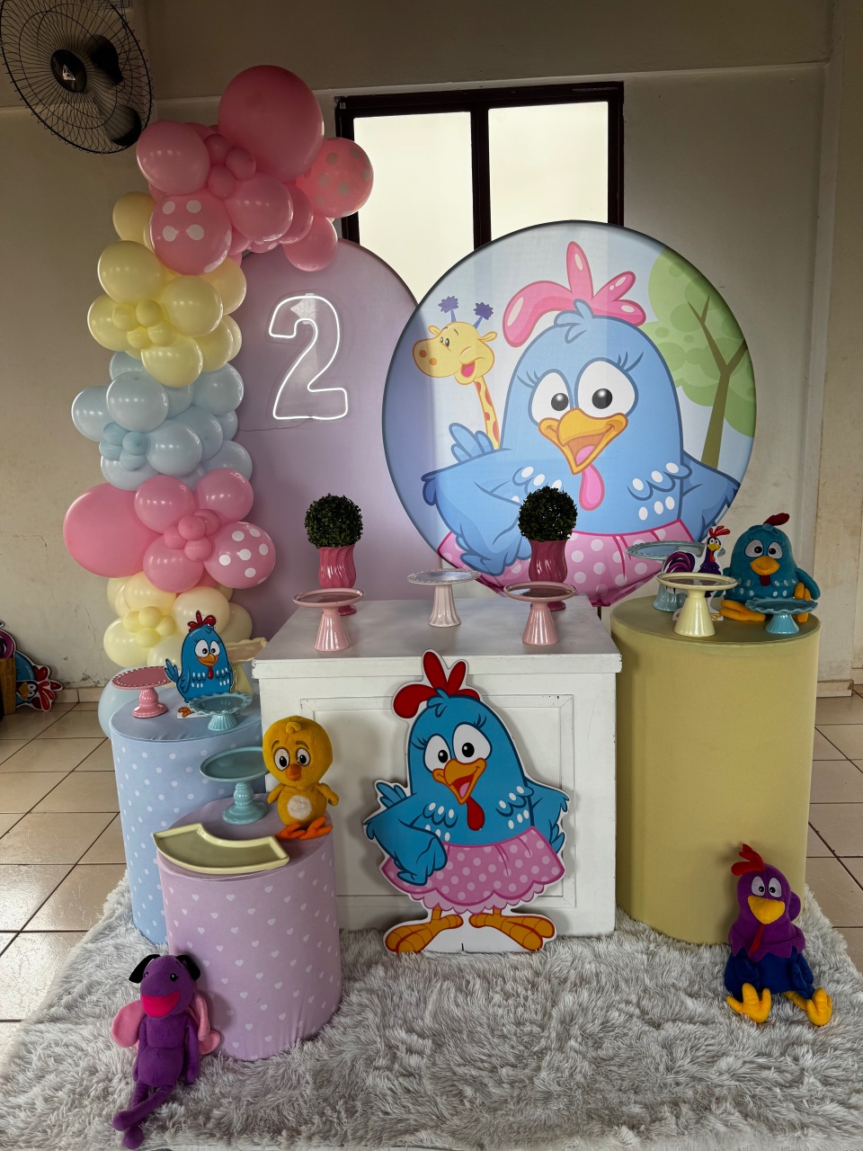 Galinha Pintadinha Rosa - Claudia Torrieri