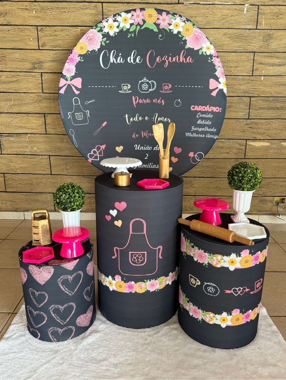 Chá de Cozinha Pegue E Monte - Claudia Torrieri