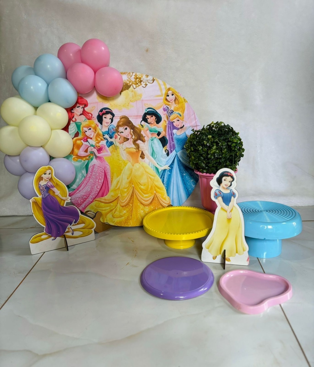 Mini Festa Princesas - Claudia Torrieri