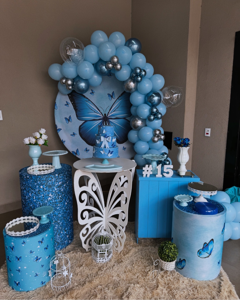 Borboleta Azul - Claudia Torrieri