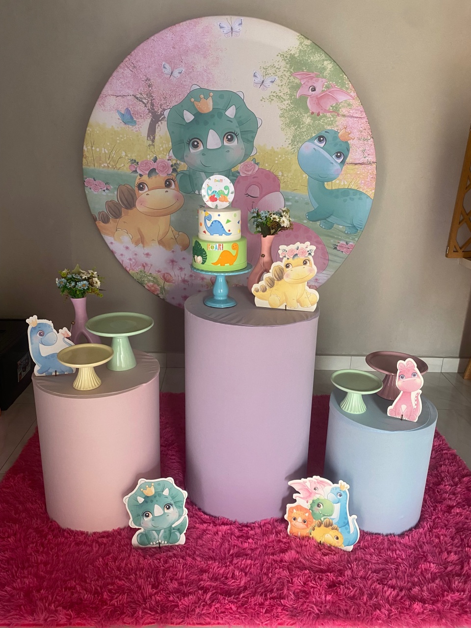 Dino Baby Menina Pegue E Monte - Claudia Torrieri
