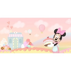 Painel Minnie Confeiteira - Girafa Festas