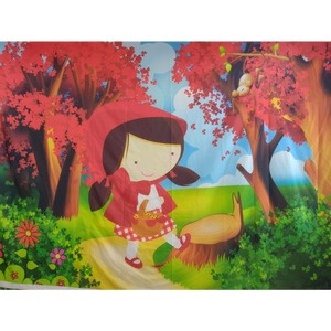 Painel Chapeuzinho Vermelho Cute - Girafa Festas