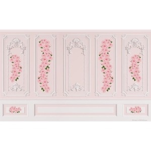 Painel Boisserrie Rosa - Girafa Festas