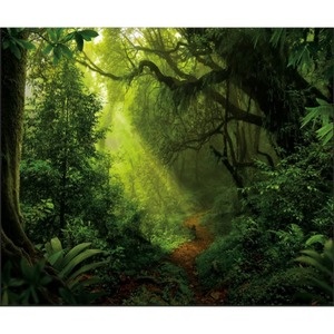 Painel Jurassic - Floresta - Girafa Festas