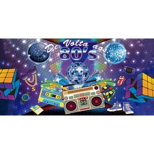 Painel Anos 80 - Girafa Festas
