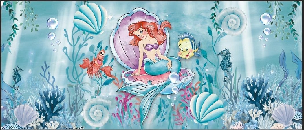 Painel Ariel - Girafa Festas