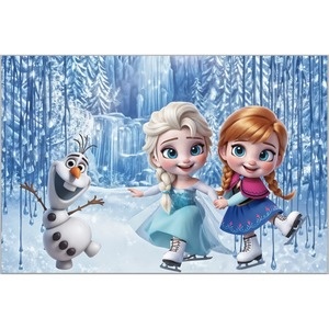Painel Frozen Baby - Girafa Festas