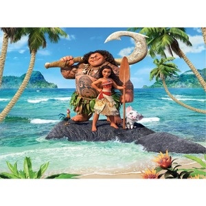 Painel Moana - Girafa Festas