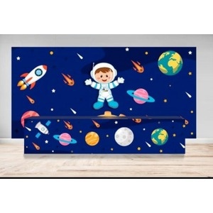 Painel Astronauta Baby - Girafa Festas