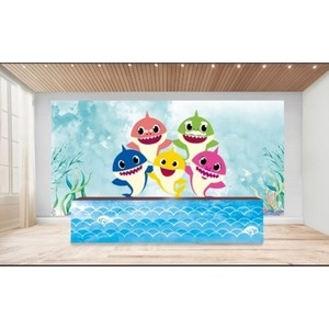 Painel Baby Shark - Girafa Festas