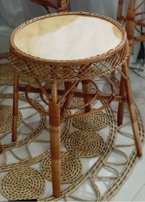 Banqueta de Vime M - Girafa Festas