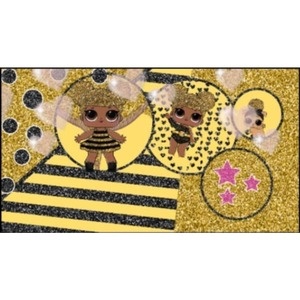 Painel Lol Dourado - Girafa Festas