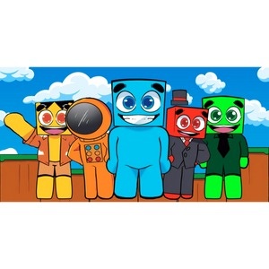 Painel Turma Do Problems - Girafa Festas