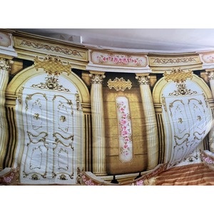Painel Realeza Dourado - Girafa Festas