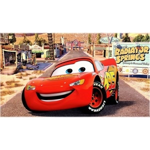 Painel Carros/Relampago Mcqueen - Girafa Festas