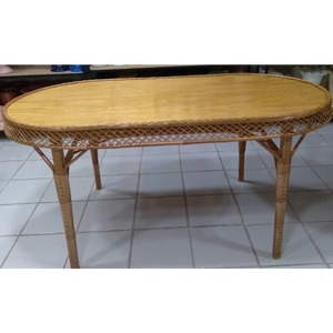 Mesa Oval Vime - Girafa Festas