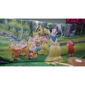 Painel Branca de Neve E Os Sete Anões - Girafa Festas