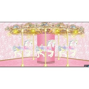 Painel Carrossel Candy 2 - Girafa Festas